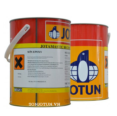 Sơn chống rỉ/sơn phủ sắt thép Jotun Jotamastic 80